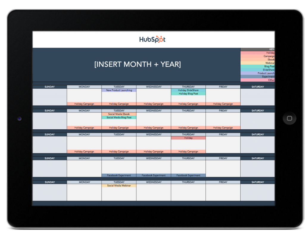 The Social Media Content Calendar Template Every Marketer Needs [Free