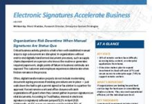 Photo of IDC Analyst Brief: Electronic Signatures Accelerate Business